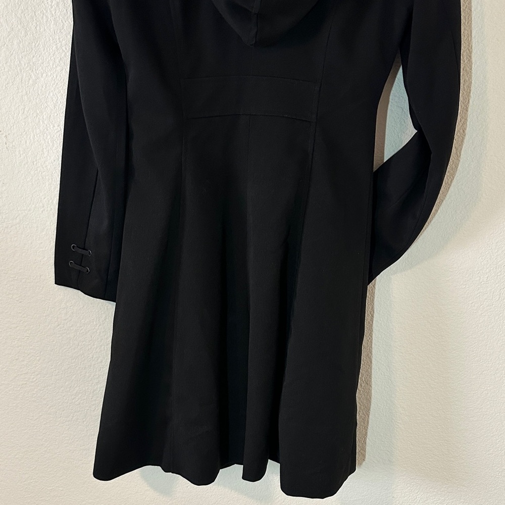 Harry Potter Hot Topic Coat - Med, Deathly Hallows Buttons, Hooded Wizard Trench - Picture 10 of 12